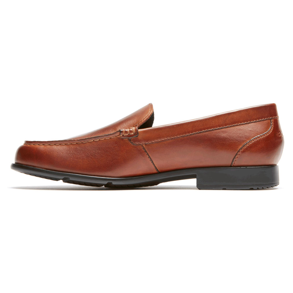 Rockport Singapore Mens Loafers - Classic Venetian Brown - WZ8027365